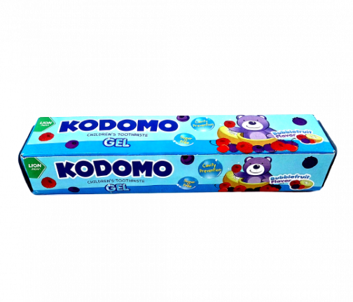 Kodomo Tooth Paste Gel Bubble Fruit 40 gm