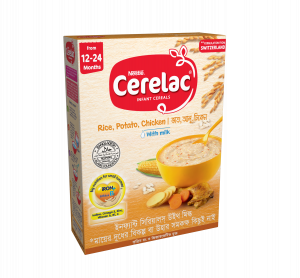 Nestle Cerelac Stage 4 Rice, Potato & Chicken (12-24 m) - BIB (400 gm)