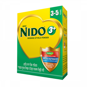 Nestle Nido 3+ Growing Up Milk Prebiotic 1 (3-5 y) - BIB (350 gm)