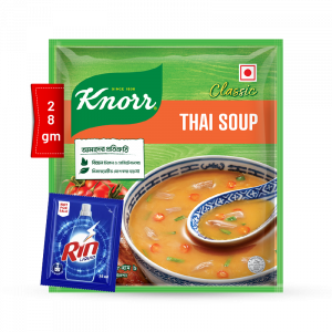 Knorr Soup Thai 28g with Rin Liquid - 35ml Free