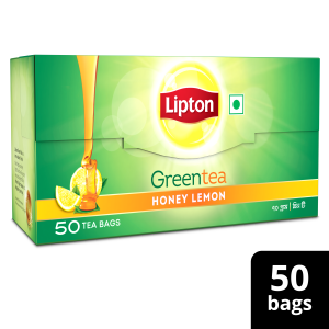 Lipton Green Tea Bag Honey and Lemon 50pc