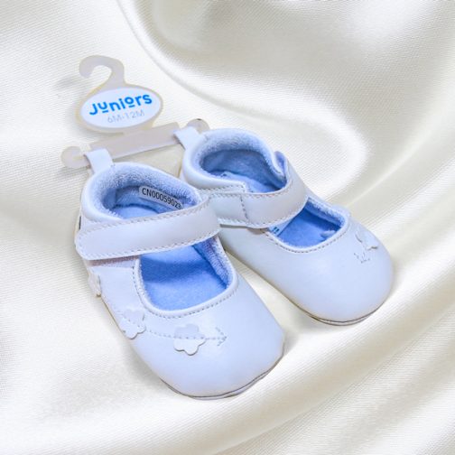 Juniors G-White Shoe (6-12 months)