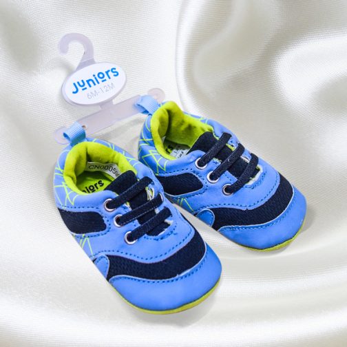 Juniors B-Blue/Black Shoe (6-12 months)