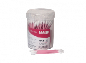Farlin Plastic Steam Cotton Buds 100 Pcs