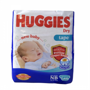 Huggies Dry Belt Diaper NB 60 (0-5kg)