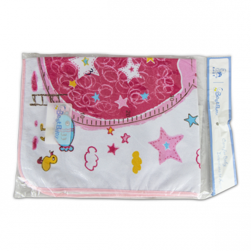 Best Baby Urine Mat (White & Pink)