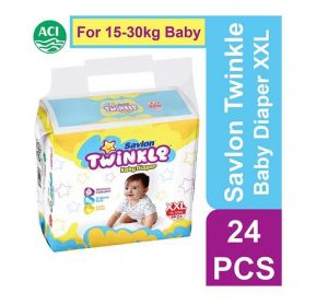 Savlon Twinkle Baby Belt Diaper XXL 24 (15-30kg)
