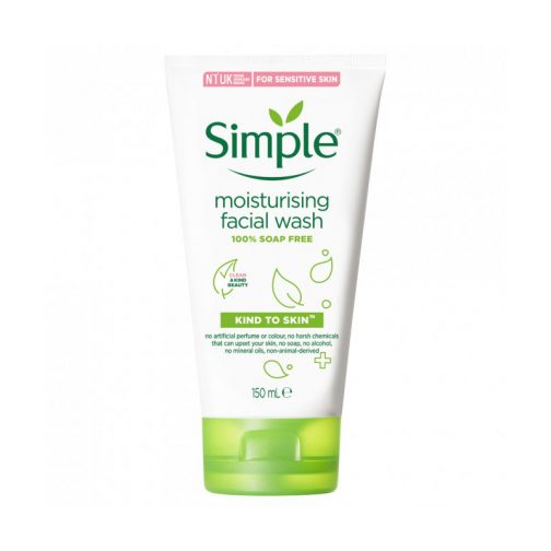 Simple moisturizing facial wash 150 ml (Poland)