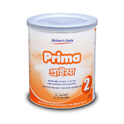 Mother's Smile Prima 2 Milk (6-24 m) - TIN (400 gm)