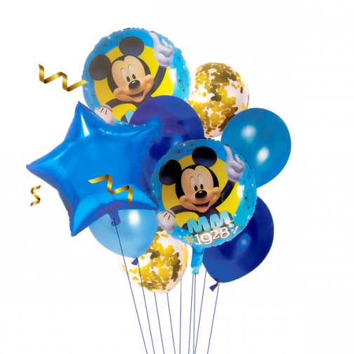 Character Party Balloon - Mickey Mouse (9 Pcs)