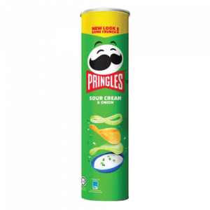 Pringles Sour Cream & Onion Potato Chips 147g