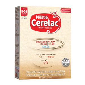 Nestle Cerelac Stage 2 Wheat & Apple, Cherry (8 m+) - BIB (400 gm)