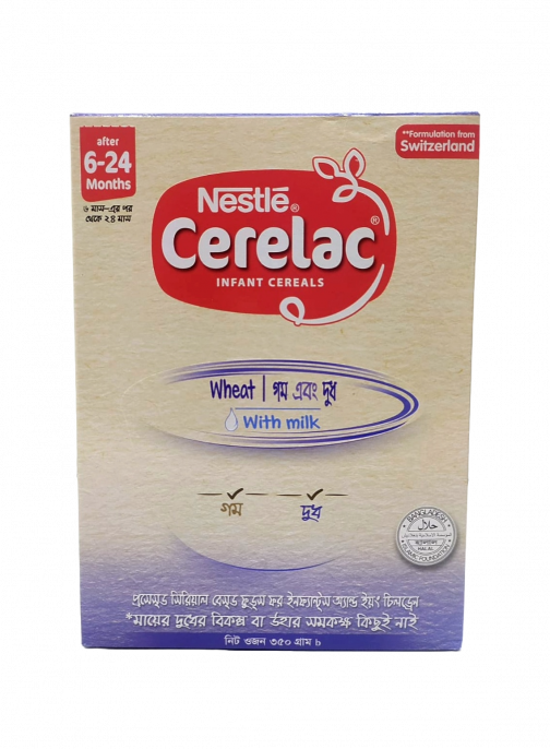 Nestle Cerelac Stage 1 Wheat With Milk (6 m+) - BIB (400 gm)