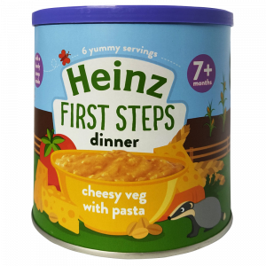 Heinz Dinner Cheesy Veg with Pasta (7 m+) - 200gm