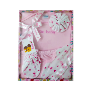 Montaly 5 Pieces Gift Set (Cutie Baby - Pink)