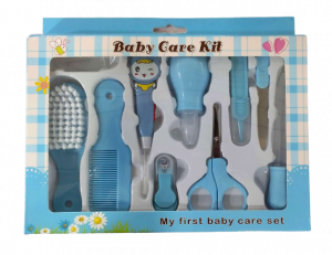 Baby Care Kit 10 Pcs - Blue (TKS014)