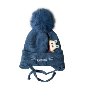 Baby Winter Cap (Surprise) 5 - 10 years - Blue