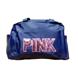 PINK Travel / Gym Bag - Navy Blue (BE001)