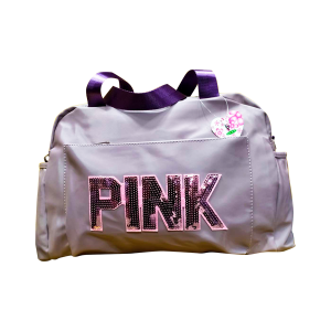 PINK Travel / Gym Bag - Purple (BE003)