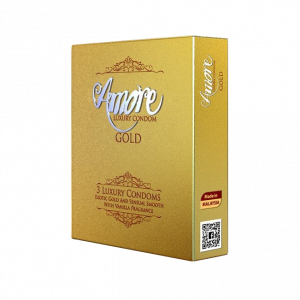 Amore Gold 3's (Condom)