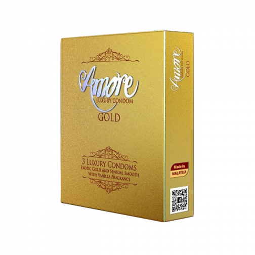 Amore Gold 3's (Condom)