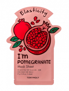 Tonymoly I'm Pomegranate Mask Sheet Elasticity - 3 pcs (FSC006)