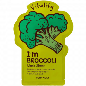 Tonymoly I'm Broccoli Mask Sheet Vitality - 3 pcs (FSC008)