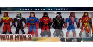 Super Hero Set - 7 pcs