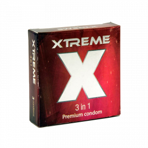 Xtreme 3 in 1 (Condom) - 3 pack combo