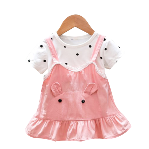 Baby Girl Cotton Dress LD - AS003