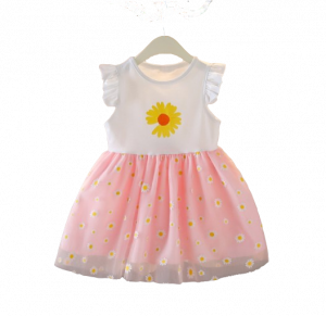 Baby Girl Cotton Dress LD - AS001