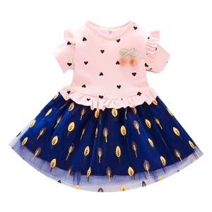 Baby Girl Cotton Dress LD - AS005