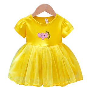 Baby Girl Cotton Dress LD - AS011