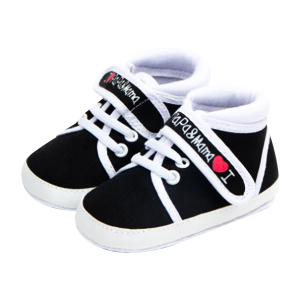 Baby Shoe Black LD - AS045
