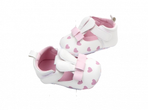 Baby Shoe White LD - AS063