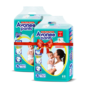 Avonee Pants Diaper S 42 (4-8 kg) – Combo 2 Pcs