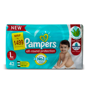 Pampers Baby Diaper Pant L 42 (9-14Kg)