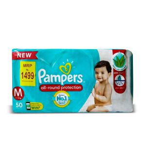 Pampers Baby Diaper Pant M 50 (7-12Kg)