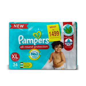 Pampers Baby Diaper Pant XL 34 (12-17Kg)