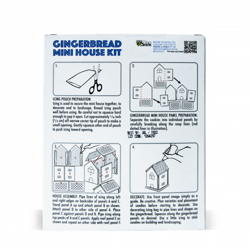 Gingerbread Mini House Kit (WIC 837849)