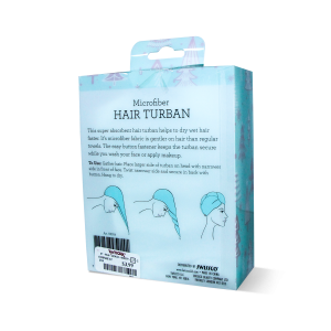 Precision Beauty Microfiber Hair Turban (Paste)