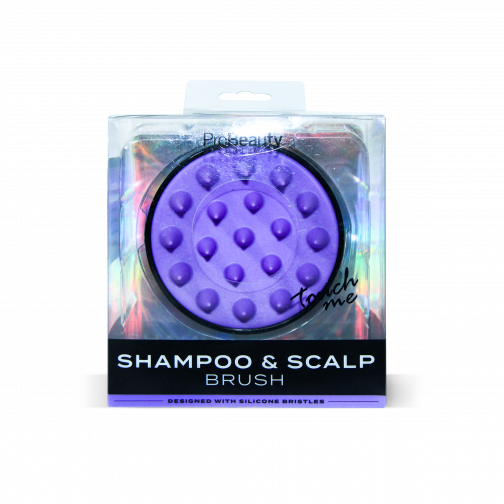 ProBeauty Shampoo & Scalp Brush (Purple & Pink)
