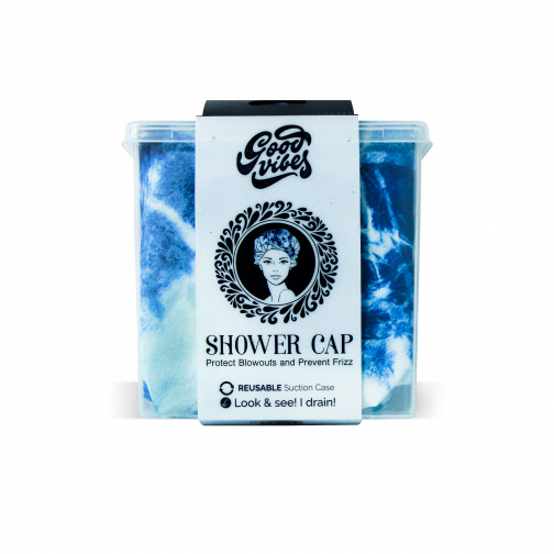 Good vibes Shower Cap (Random Color)