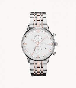 Emporio Armani Men's Chronograph Stainless Steel Watch LD- Lav002
