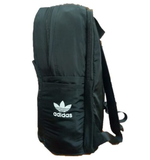 Black Backpack With Addidas Logo, School Bag,College bag,Travel Bag AH003