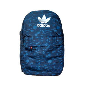Camouflage Backpack With Adidas Logo, School Bag, College Bag, Travel Bag AH001