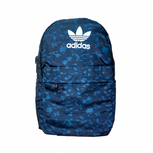 Camouflage Backpack With Adidas Logo, School Bag, College Bag, Travel Bag AH001