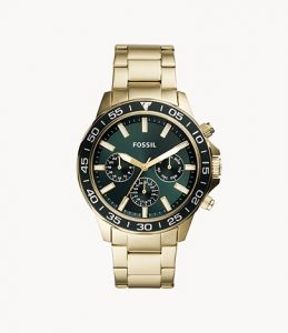 Fossil Bannon Multifunction Gold-Tone Stainless Steel Watch LD- Lav038