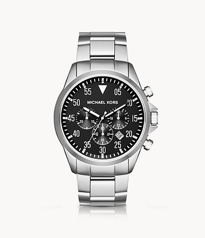 Michael Kors Men's Gage Chronograph Stainless Steel Watch LD- Lav070