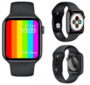 Microwear W26+ Smart Watch - Black - BGB004